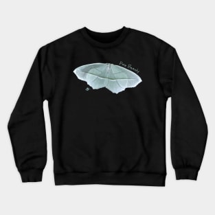 Pale Beauty Moth Crewneck Sweatshirt